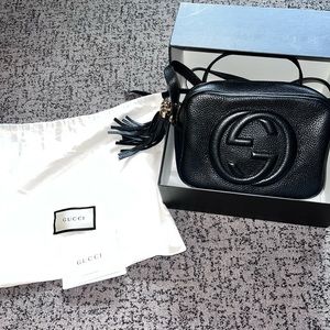 Gucci Black Disco Handbag